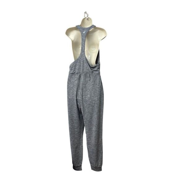 ASICS WOMEN'S THE NEW STRONG rePURPOSED JUMPSUIT, Dark Heather Gray, Sz. S - Picture 11 of 13